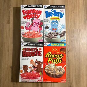 Kaws X Monster Reese’s Puff Collectable Cereal Boxes Family Size Complexcon Art